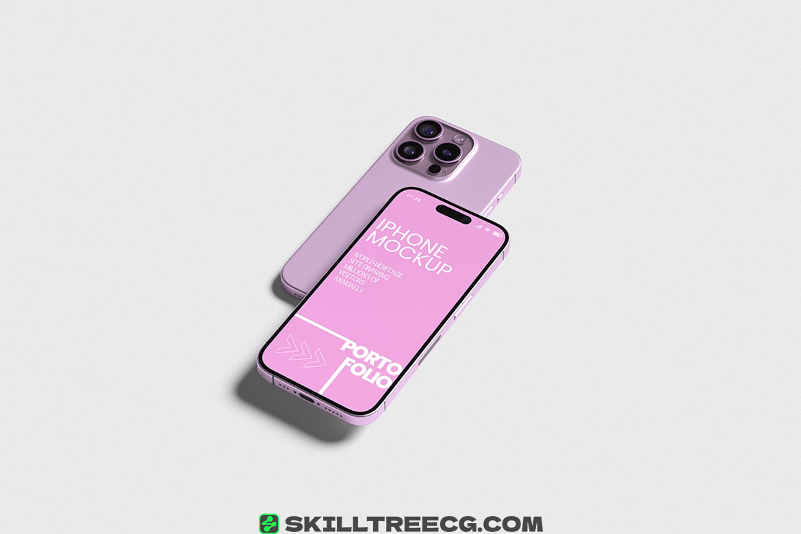 图片[4]-Iphone 16 Pro Mockup（498492）-技能树